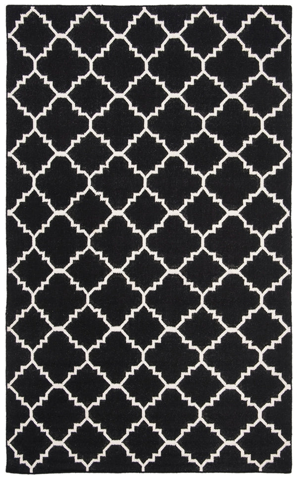 safavieh clearance dhurries dhu554l black rug