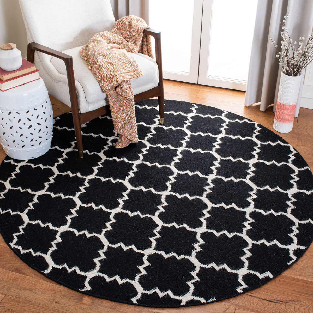 safavieh clearance dhurries dhu554l black rug