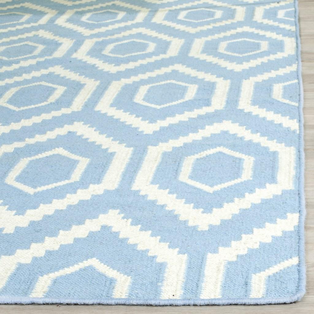 safavieh clearance dhurries dhu556b blue rug