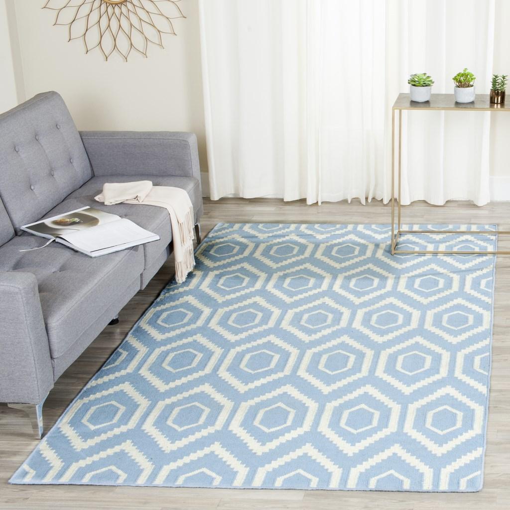 safavieh clearance dhurries dhu556b blue rug