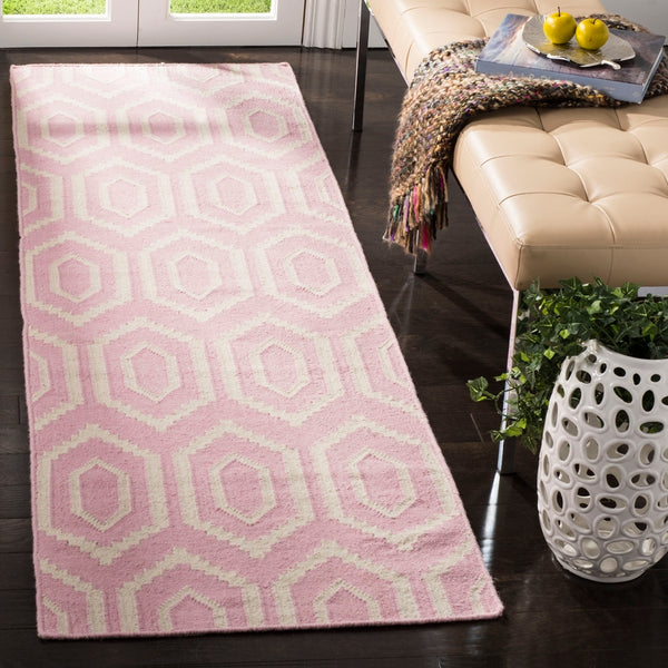 safavieh clearance dhurries dhu556c pink rug