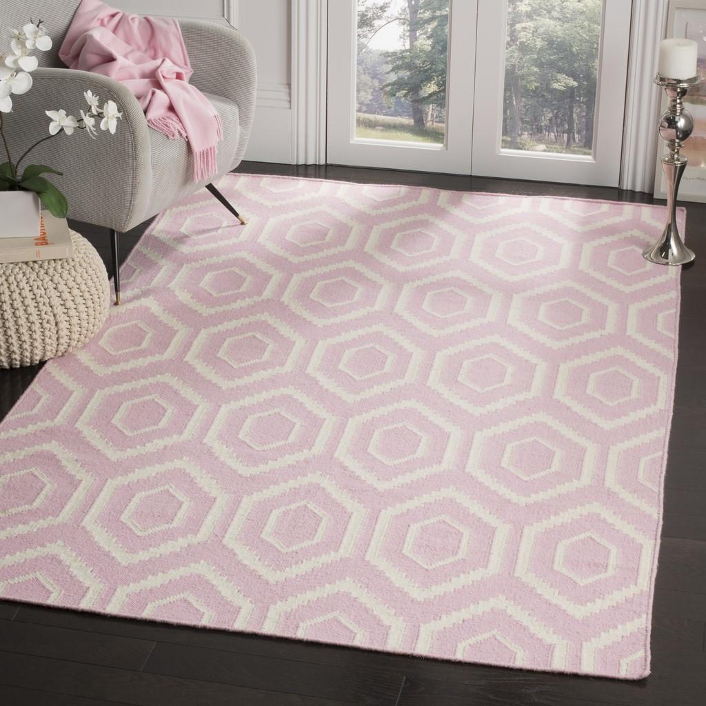 safavieh clearance dhurries dhu556c pink rug