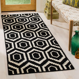 safavieh clearance dhurries dhu556l black rug