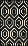 safavieh clearance dhurries dhu556l black rug
