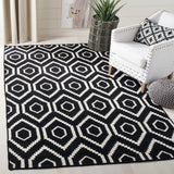 safavieh clearance dhurries dhu556l black rug