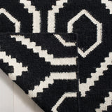 safavieh clearance dhurries dhu556l black rug