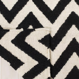 safavieh clearance dhurries dhu557l black rug