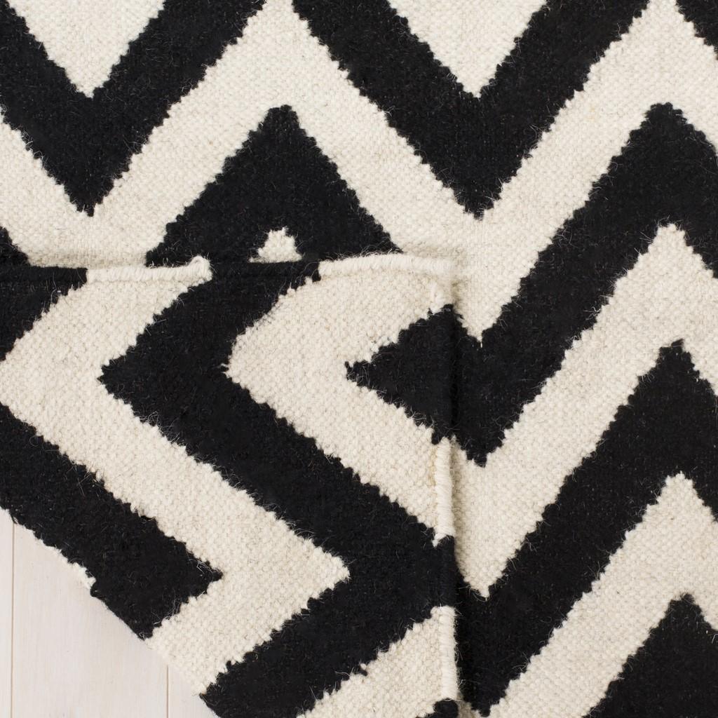 safavieh clearance dhurries dhu557l black rug