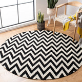 safavieh clearance dhurries dhu557l black rug