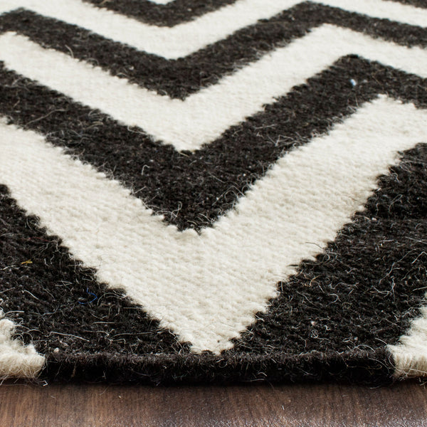 safavieh clearance dhurries dhu557l black rug