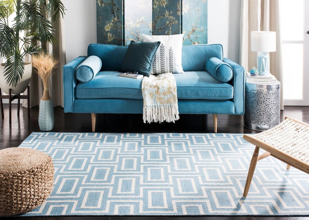 safavieh clearance dhurries dhu562a blue rug