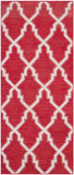 safavieh clearance dhurries dhu564a red rug