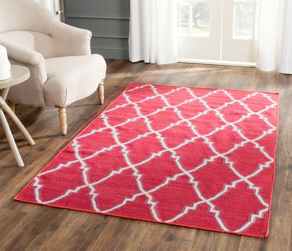 safavieh clearance dhurries dhu564a red rug
