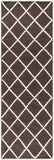 safavieh clearance dhurries dhu565c brown rug