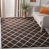 safavieh clearance dhurries dhu565c brown rug