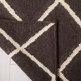 safavieh clearance dhurries dhu565c brown rug