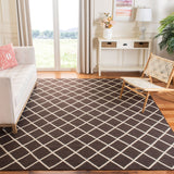 safavieh clearance dhurries dhu565c brown rug