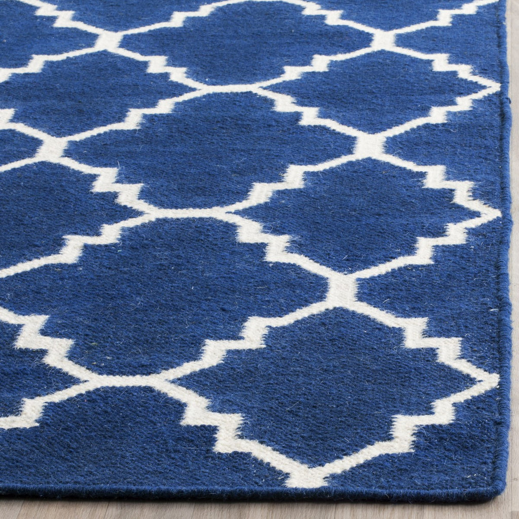 safavieh clearance dhurries dhu566a dark blue rug