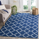 safavieh clearance dhurries dhu566a dark blue rug