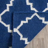 safavieh clearance dhurries dhu566a dark blue rug