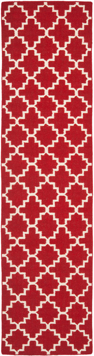 safavieh clearance dhurries dhu566b red rug