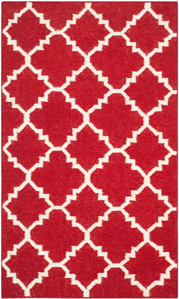 safavieh clearance dhurries dhu566b red rug