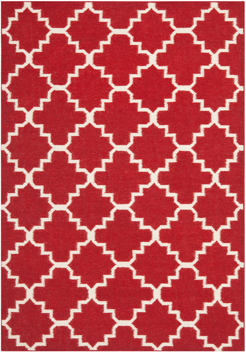 safavieh clearance dhurries dhu566b red rug