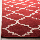safavieh clearance dhurries dhu566b red rug