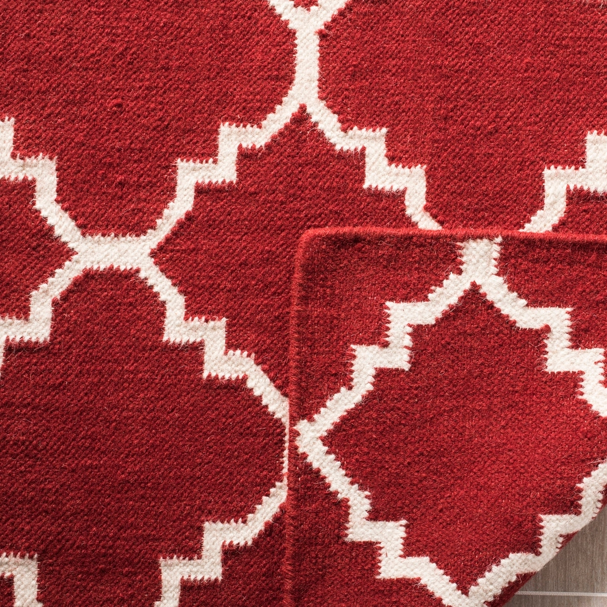 safavieh clearance dhurries dhu566b red rug