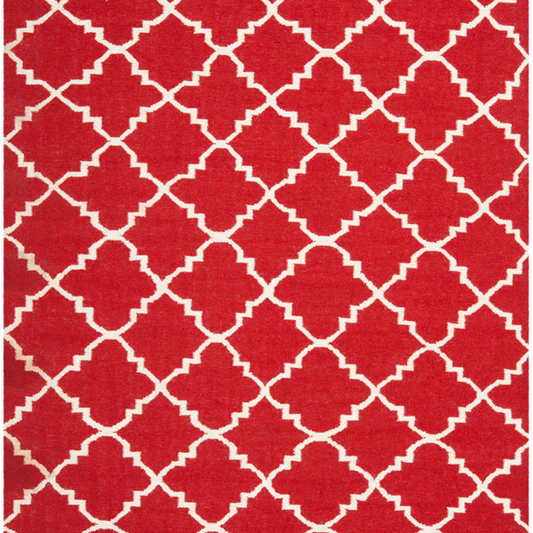 safavieh clearance dhurries dhu566b red rug