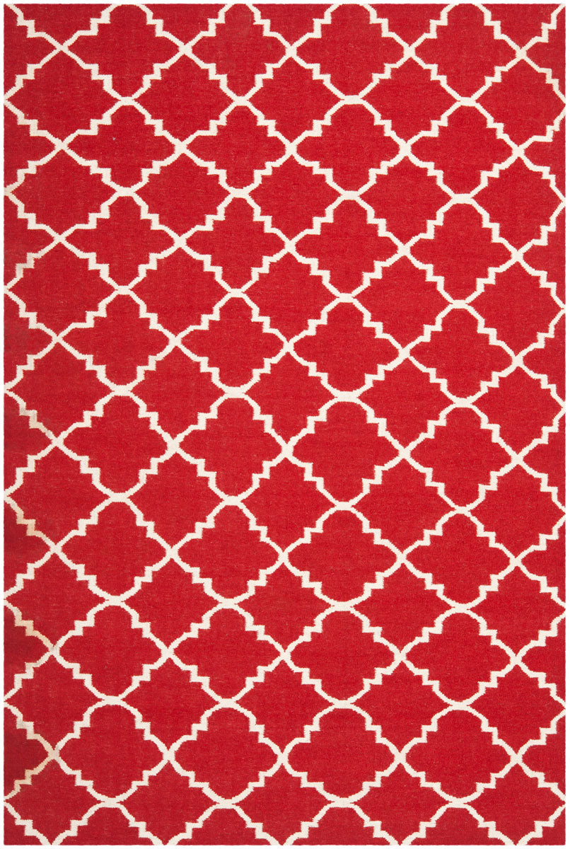 safavieh clearance dhurries dhu566b red rug