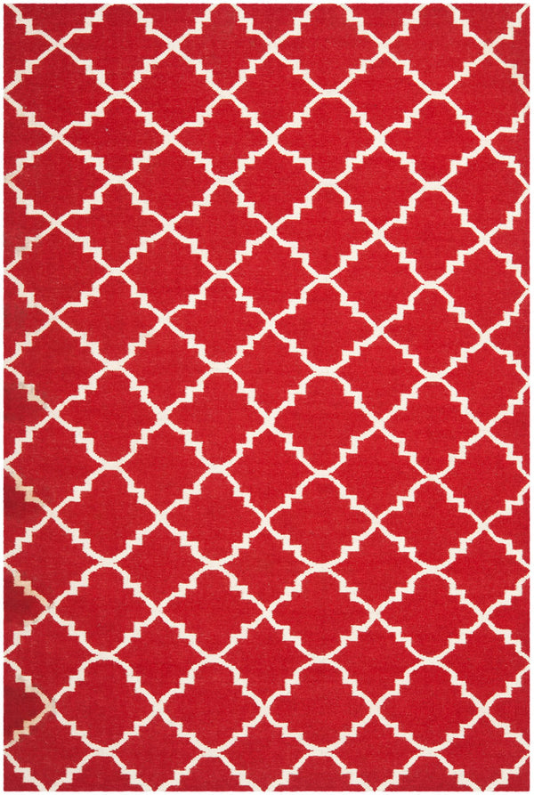 safavieh clearance dhurries dhu566b red rug