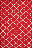 safavieh clearance dhurries dhu566b red rug