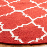 safavieh clearance dhurries dhu566b red rug