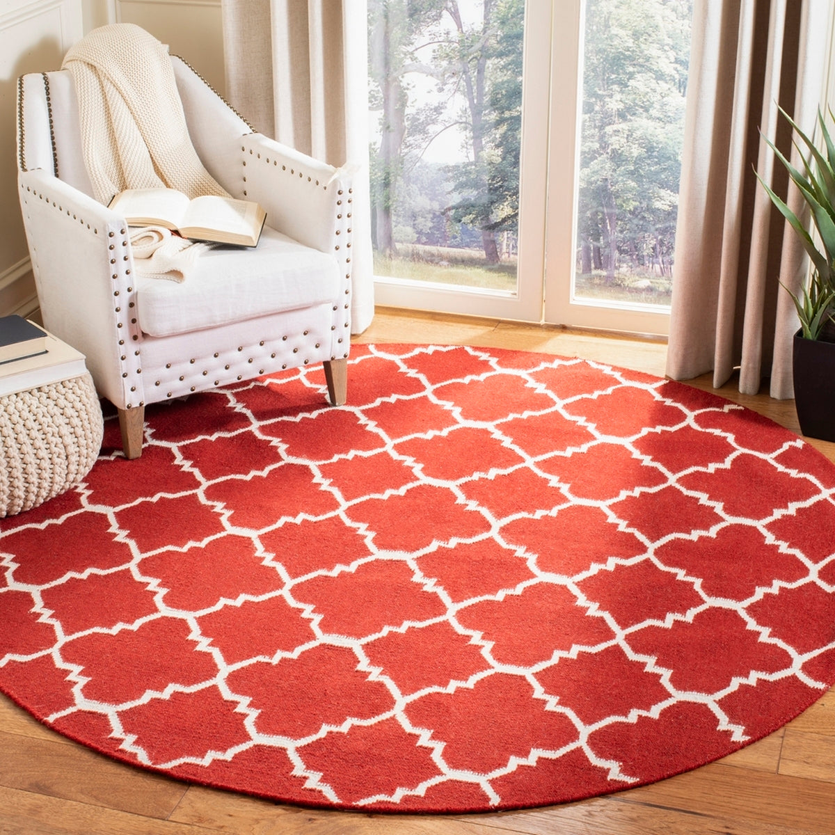 safavieh clearance dhurries dhu566b red rug