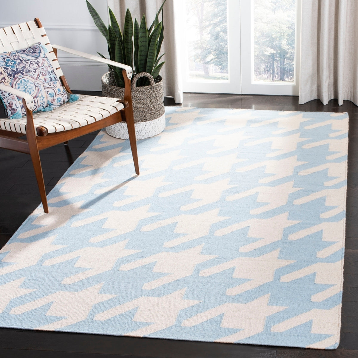 safavieh clearance dhurries dhu570b light blue rug