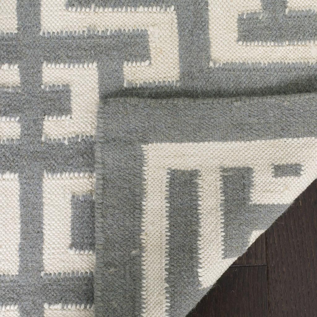 safavieh clearance dhurries dhu621b soft grey rug