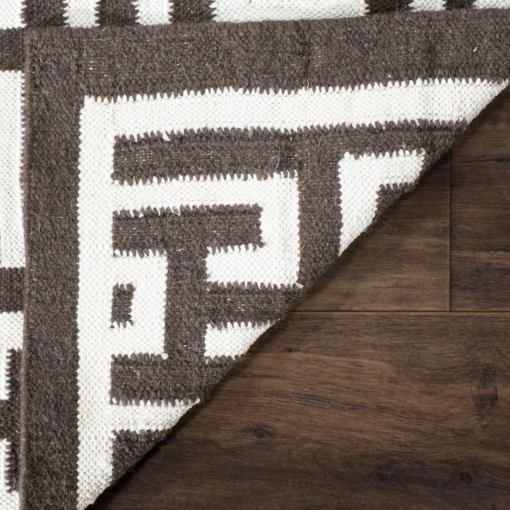 safavieh clearance dhurries dhu621c chocolate rug