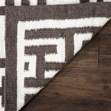 safavieh clearance dhurries dhu621c chocolate rug