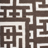 safavieh clearance dhurries dhu621c chocolate rug