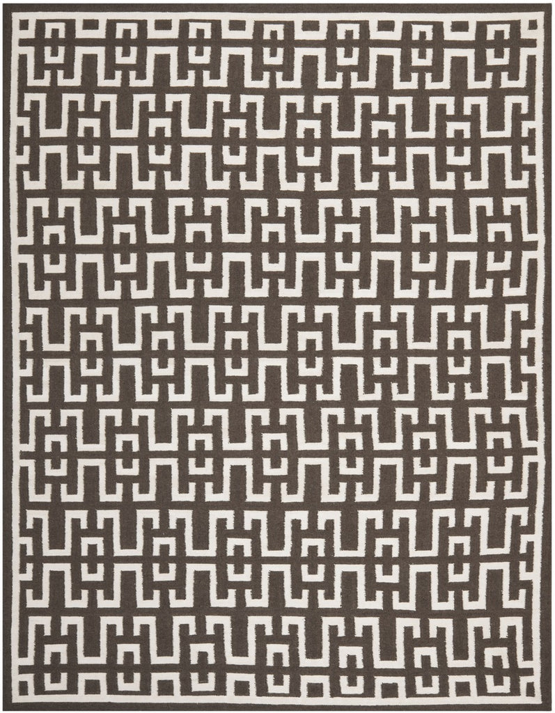 safavieh clearance dhurries dhu621c chocolate rug
