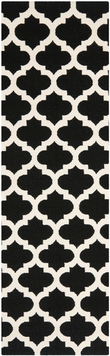 safavieh clearance dhurries dhu623a black rug