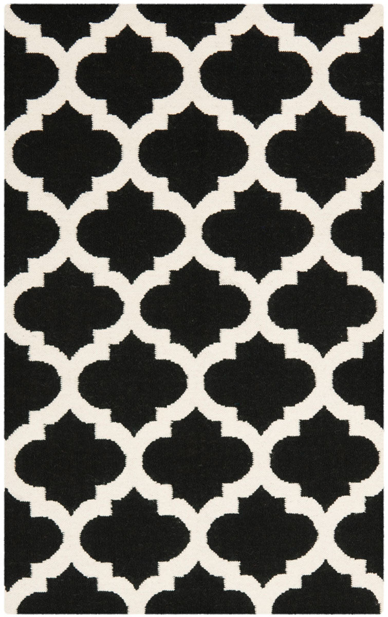 safavieh clearance dhurries dhu623a black rug