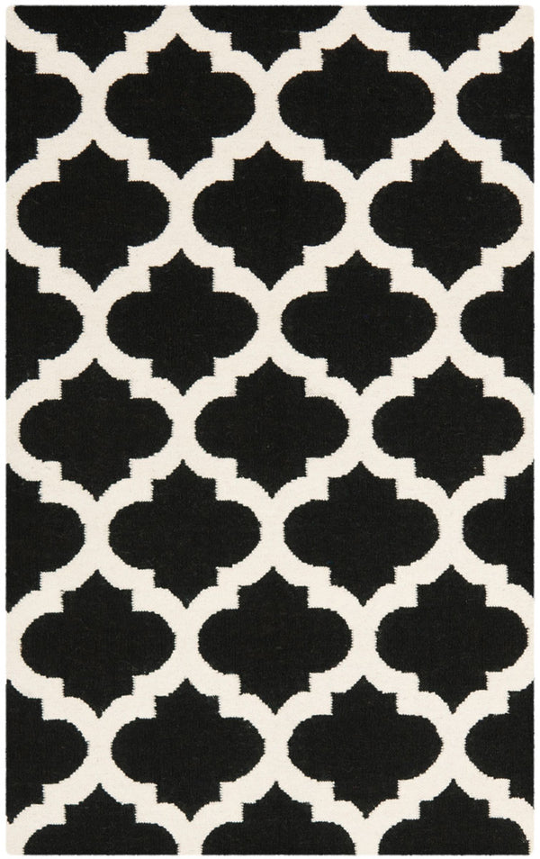 safavieh clearance dhurries dhu623a black rug