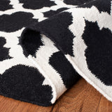 safavieh clearance dhurries dhu623a black rug