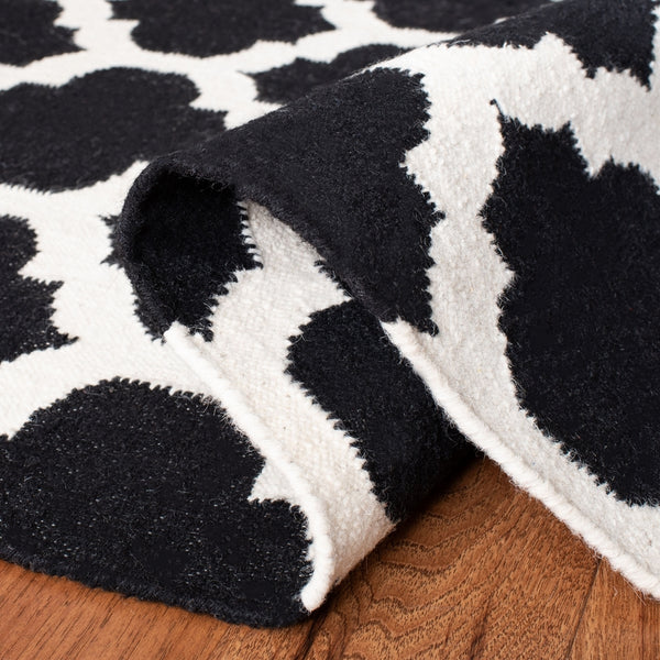 safavieh clearance dhurries dhu623a black rug