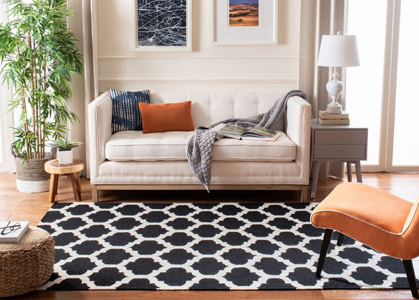 safavieh clearance dhurries dhu623a black rug