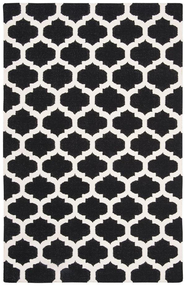 safavieh clearance dhurries dhu623a black rug