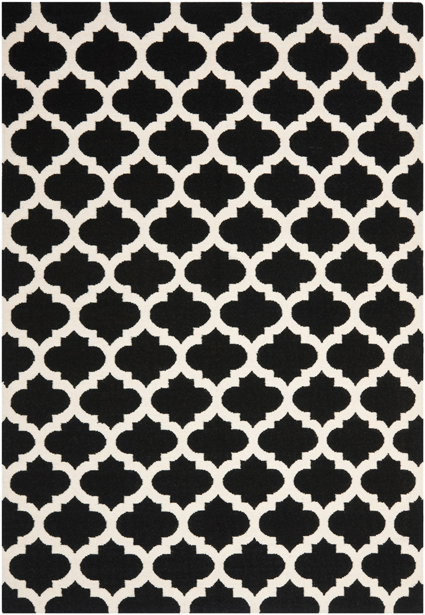 safavieh clearance dhurries dhu623a black rug