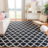 safavieh clearance dhurries dhu623a black rug